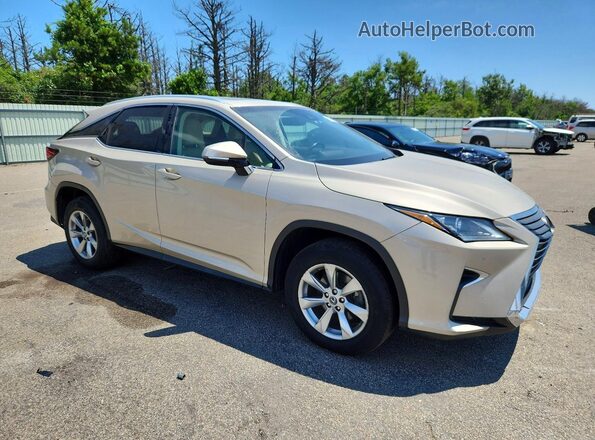 2T2BZMCA2KC209898 2019 LEXUS RX Beige Front right