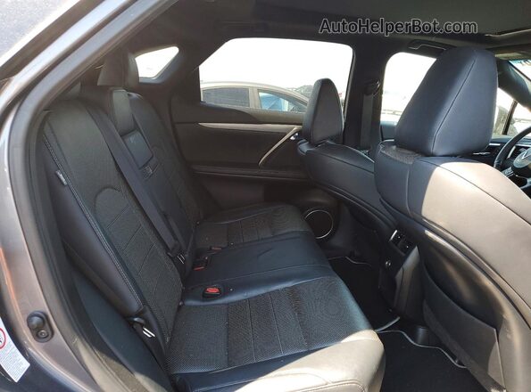 2T2BZMCA3GC026775 2016 LEXUS RX Gray Vista interior trasera