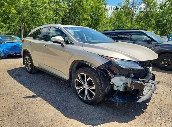 2T2BZMCA3GC028946 2016 LEXUS RX Beige Przód prawy