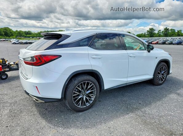 2T2BZMCA3GC031779 2016 LEXUS RX White უკანა მარჯვენა
