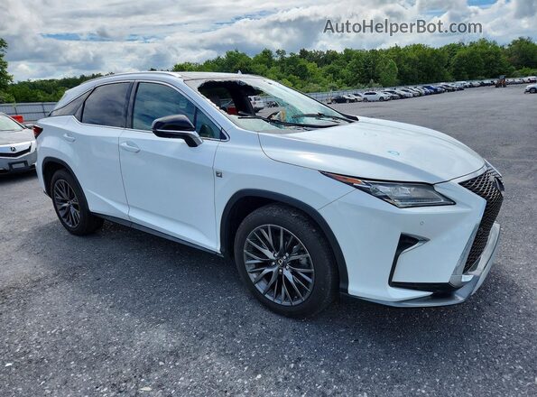 2T2BZMCA3GC031779 2016 LEXUS RX White წინა მარჯვენა