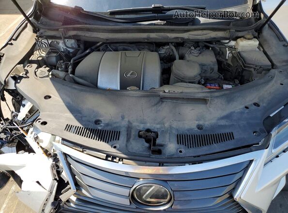 2T2BZMCA3HC065691 2017 LEXUS RX White ძრავის განყოფილების ხედი