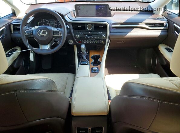 2T2BZMCA3HC065691 2017 LEXUS RX White წინა პანელის ხედი