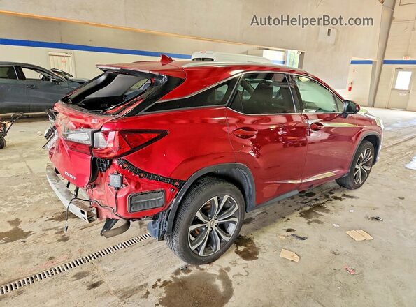 2T2BZMCA3HC110953 2017 LEXUS RX Бордовый Задняя правая четверть