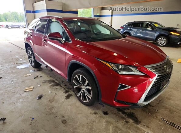 2T2BZMCA3HC110953 2017 LEXUS RX Бордовый Передняя правая четверть