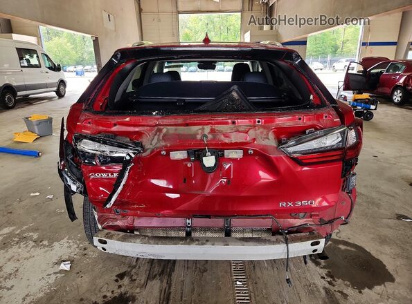 2T2BZMCA3HC110953 2017 LEXUS RX Бордовый Вид сзади