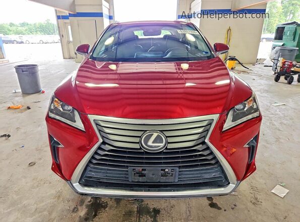 2T2BZMCA3HC110953 2017 LEXUS RX Бордовый Вид спереди