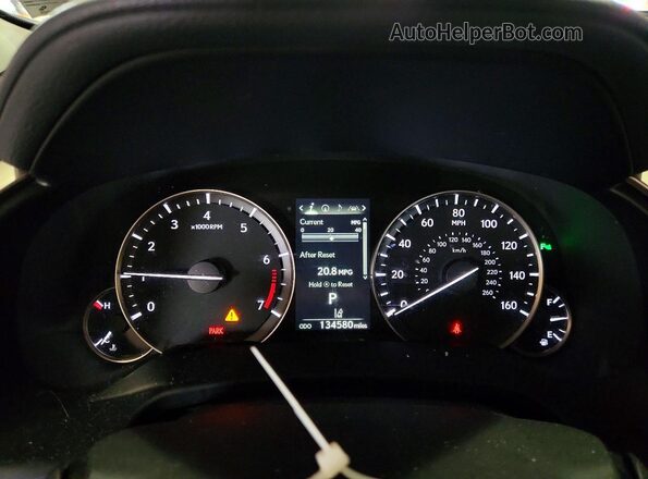 2T2BZMCA3HC110953 2017 LEXUS RX Бордовый Вид щитка приборов