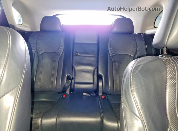 2T2BZMCA3HC110953 2017 LEXUS RX Бордовый Вид задних сидений
