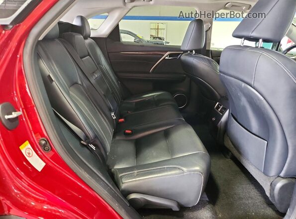 2T2BZMCA3HC110953 2017 LEXUS RX Бордовый Вид задней части салона