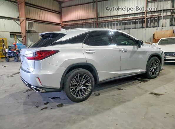 2T2BZMCA3JC138077 2018 LEXUS RX Silver Հետևի աջ