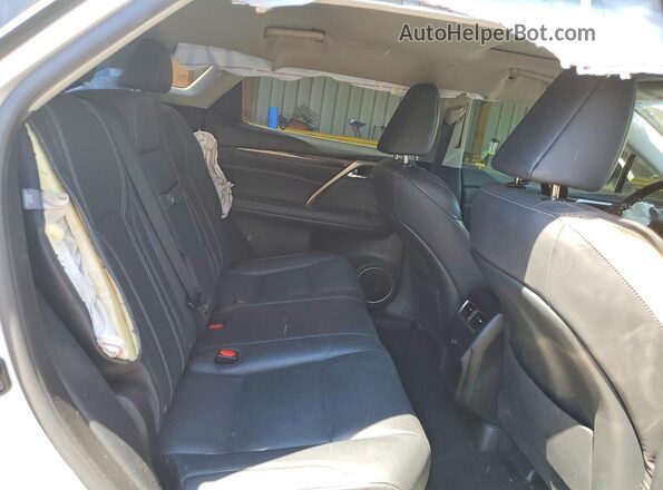 2T2BZMCA3JC160578 2018 LEXUS RX White Rear seats view