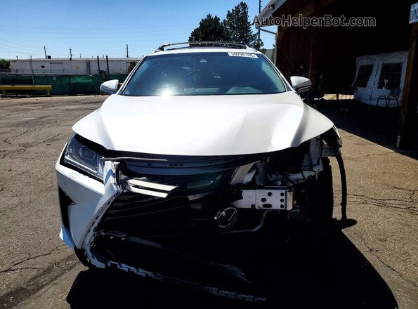2T2BZMCA3JC160578 2018 LEXUS RX White Front view