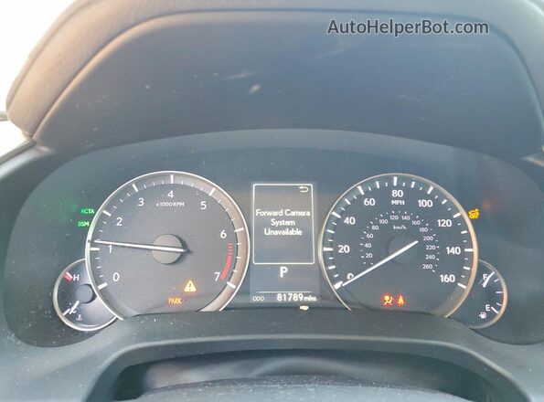 2T2BZMCA3JC160578 2018 LEXUS RX White Instrument cluster view