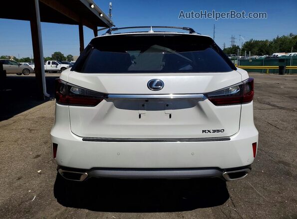 2T2BZMCA3JC160578 2018 LEXUS RX White Rear view