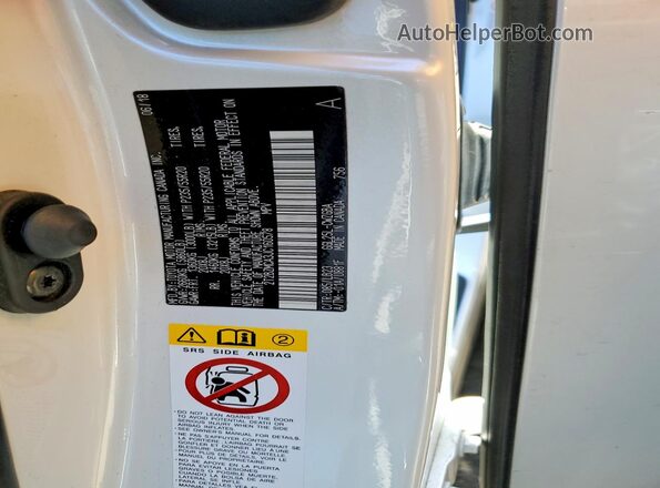 2T2BZMCA3JC160578 2018 LEXUS RX White Engine compartment view