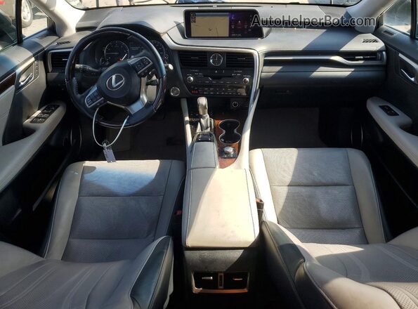 2T2BZMCA3KC169962 2019 LEXUS RX Silver Vista del salpicadero