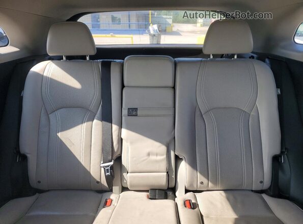2T2BZMCA3KC169962 2019 LEXUS RX Silver Vista de los asientos traseros