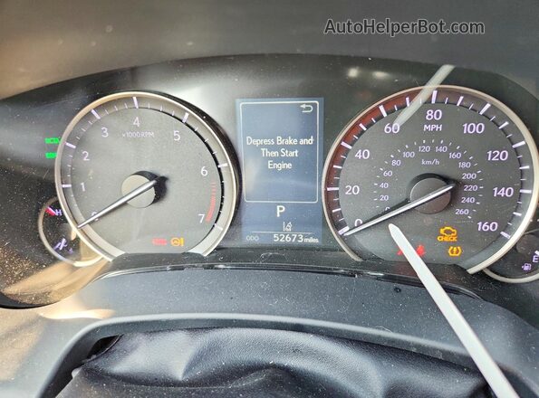2T2BZMCA3KC192111 2019 LEXUS RX Серый Вид щитка приборов