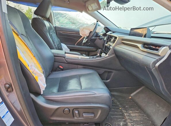 2T2BZMCA3KC192111 2019 LEXUS RX Серый Вид салона спереди