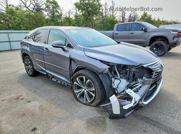 2T2BZMCA3KC192111 2019 LEXUS RX Серый Передняя правая четверть