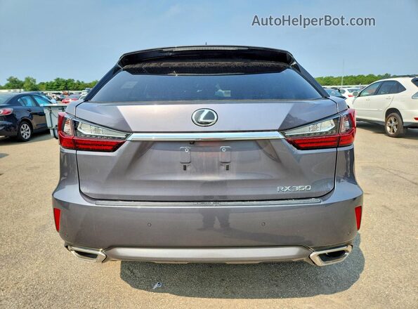 2T2BZMCA3KC192111 2019 LEXUS RX Серый Вид сзади