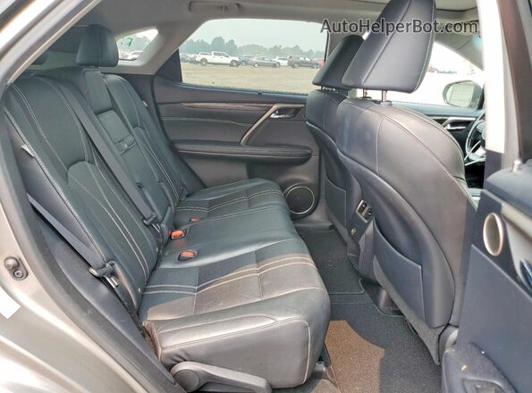 2T2BZMCA3KC209392 2019 LEXUS RX Серый Вид задней части салона
