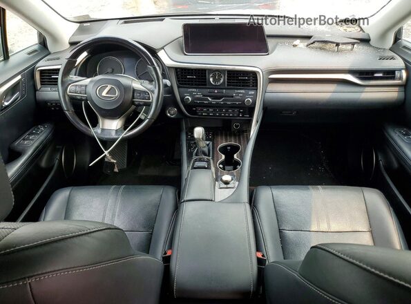 2T2BZMCA3KC209392 2019 LEXUS RX Серый Вид панели приборов