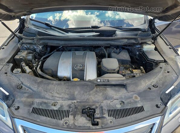 2T2BZMCA4GC020497 2016 LEXUS RX Серый Вид подкапотного пространства