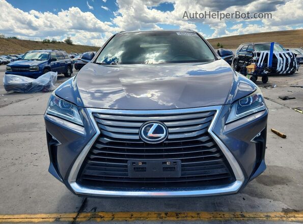 2T2BZMCA4GC020497 2016 LEXUS RX Серый Вид спереди