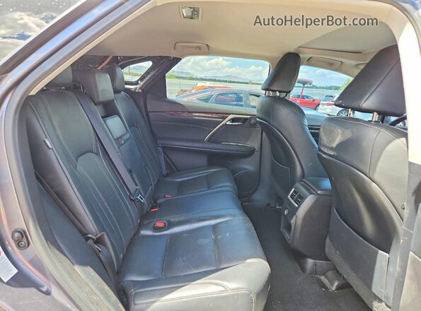 2T2BZMCA4GC020497 2016 LEXUS RX Серый Вид задней части салона