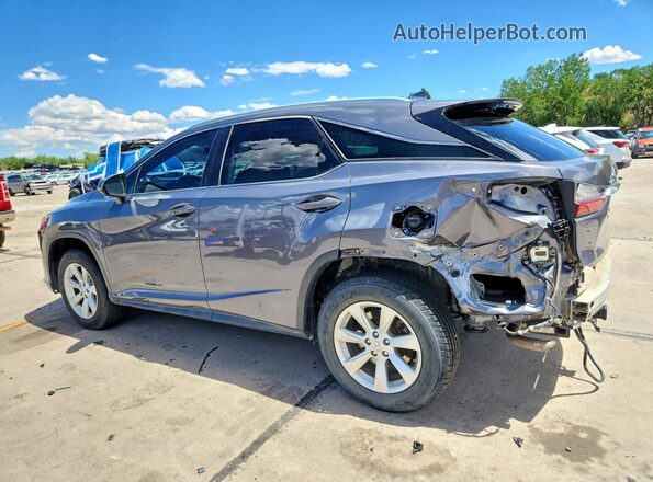 2T2BZMCA4GC020497 2016 LEXUS RX Серый Задняя левая четверть