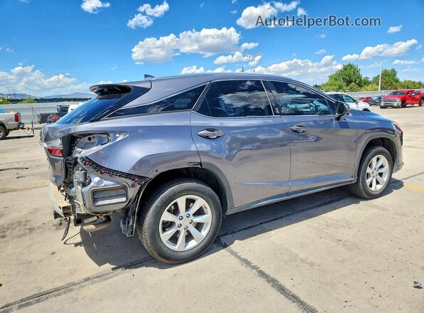 2T2BZMCA4GC020497 2016 LEXUS RX Серый Задняя правая четверть