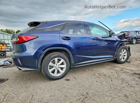 2T2BZMCA4GC040040 2016 LEXUS RX Blue Trasero derecho