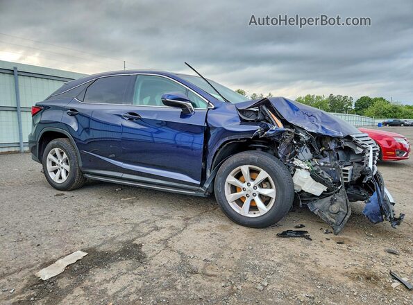 2T2BZMCA4GC040040 2016 LEXUS RX Blue Delantero derecho