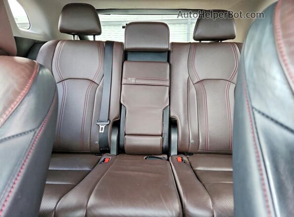 2T2BZMCA4GC040040 2016 LEXUS RX Blue Vista de los asientos traseros