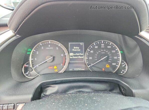 2T2BZMCA4GC040040 2016 LEXUS RX Blue Vista del cuadro de instrumentos