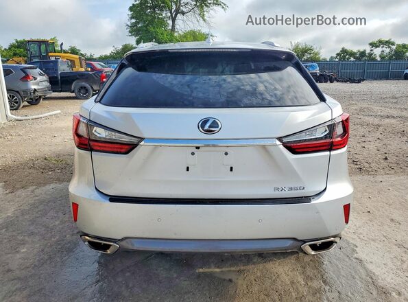 2T2BZMCA4GC040491 2016 LEXUS RX Silver უკანა ხედი