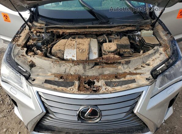 2T2BZMCA4GC040491 2016 LEXUS RX Silver ძრავის განყოფილების ხედი