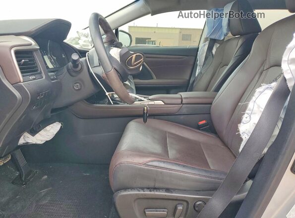 2T2BZMCA4GC041771 2016 LEXUS RX Silver Widok wnętrza z przodu
