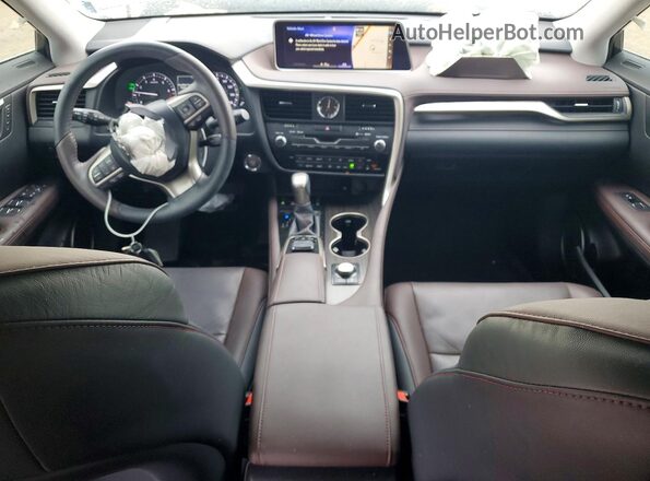 2T2BZMCA4GC041771 2016 LEXUS RX Silver Widok deski rozdzielczej
