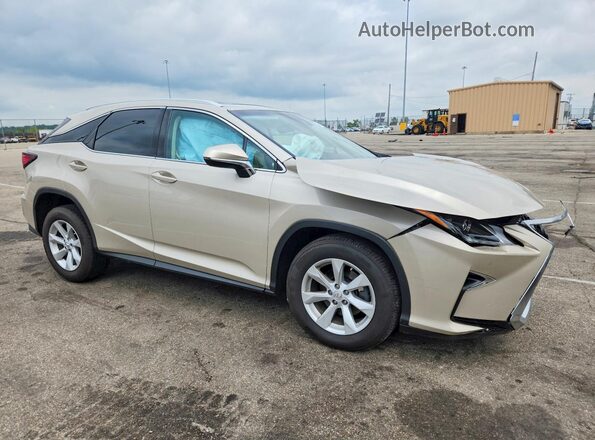 2T2BZMCA4HC079230 2017 LEXUS RX Beige Przód prawy