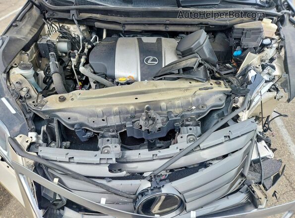2T2BZMCA4HC079230 2017 LEXUS RX Beige Widok komory silnika