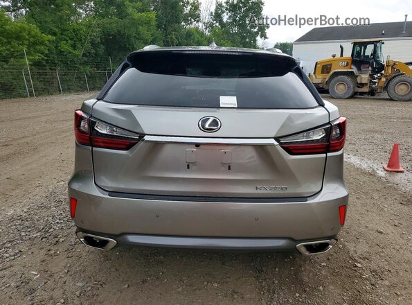 2T2BZMCA4HC084251 2017 LEXUS RX Gray Rear view