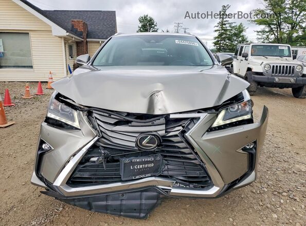 2T2BZMCA4HC084251 2017 LEXUS RX Gray Front view