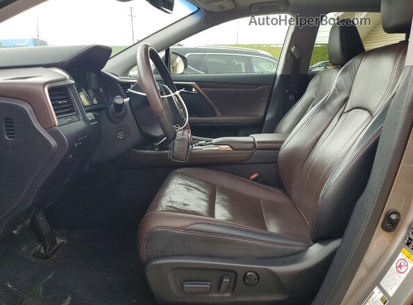 2T2BZMCA4HC084251 2017 LEXUS RX Gray Front interior view