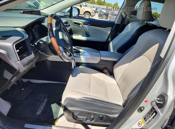 2T2BZMCA4HC090311 2017 LEXUS RX Silver Սալոնի դիմացի տեսք