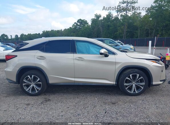 2T2BZMCA4HC111559 2017 LEXUS RX 350 Tan Вид задньої частини салону