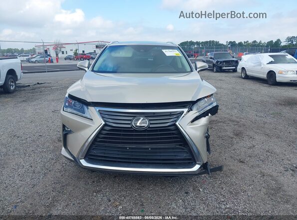 2T2BZMCA4HC111559 2017 LEXUS RX 350 Tan Вид щитка приладів