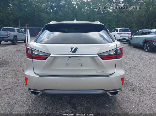 2T2BZMCA4HC111559 2017 LEXUS RX 350 Tan 